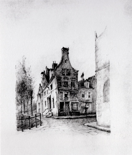 《オランダ風景》(画集 参考作品 No.51)